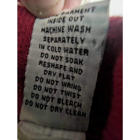 Vintage Onque Casuals Black Zip Snowman Ugly Christmas Sweater Party Size S - Picture 10 of 10